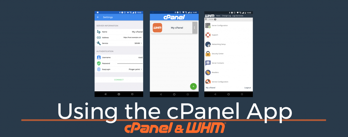 Using the cPanel App | cPanel Blog