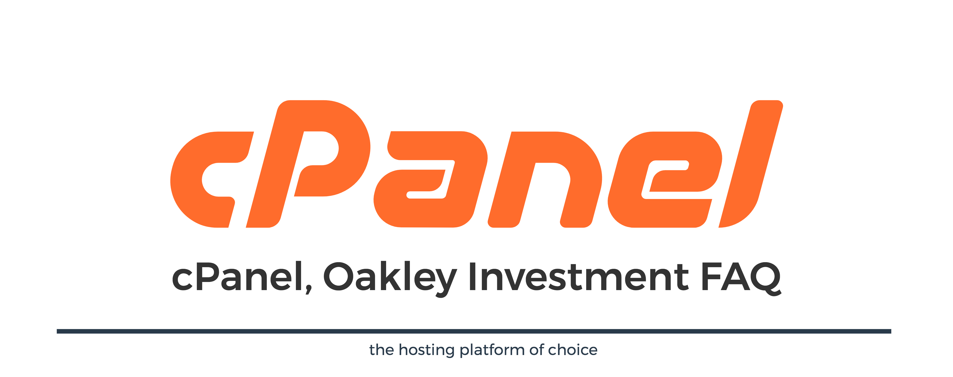 cPanel Oakley Investment FAQ | cPanel Blog