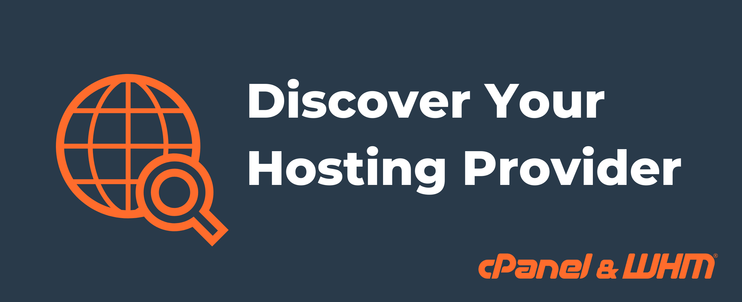 Discover Your Hosting Provider | cPanel Blog