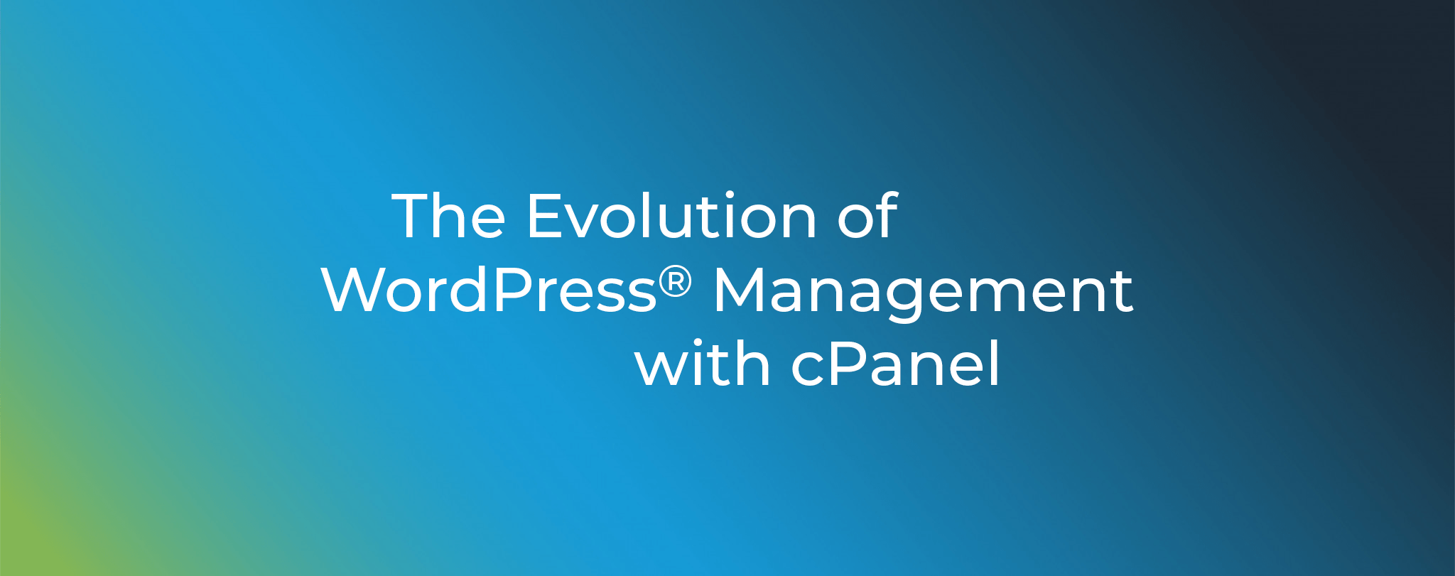 Evolution of WordPress Management with cPanel