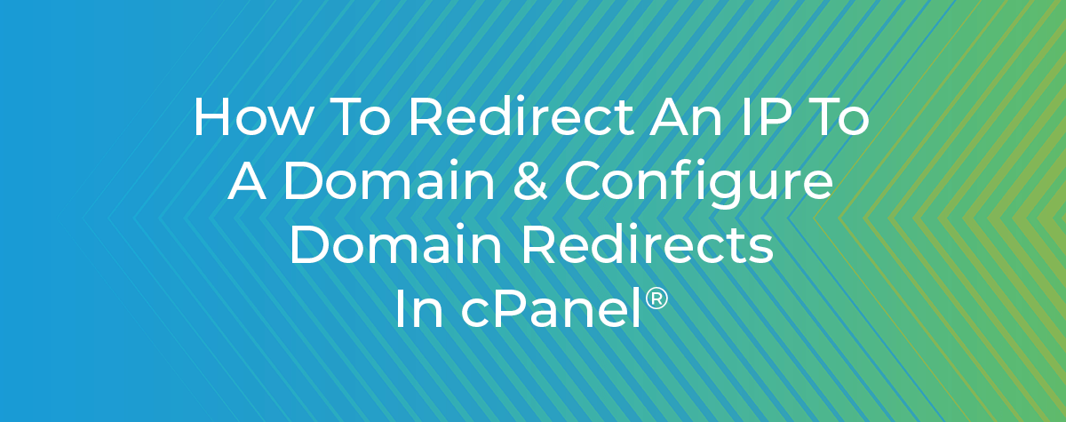 Redirects in cPanel