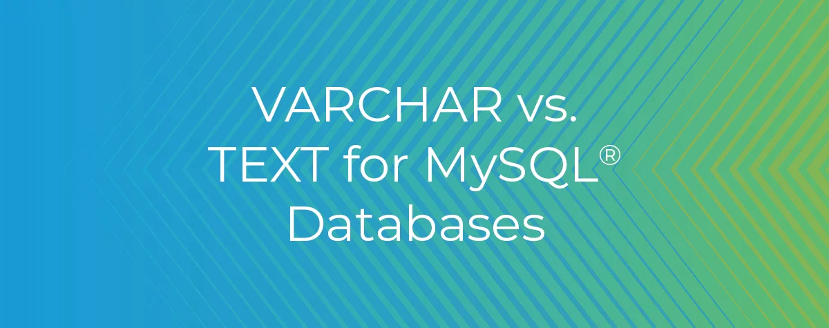 VARCHAR vs TEXT